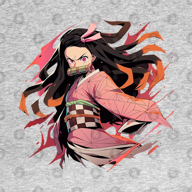 nezuko by skatermoment